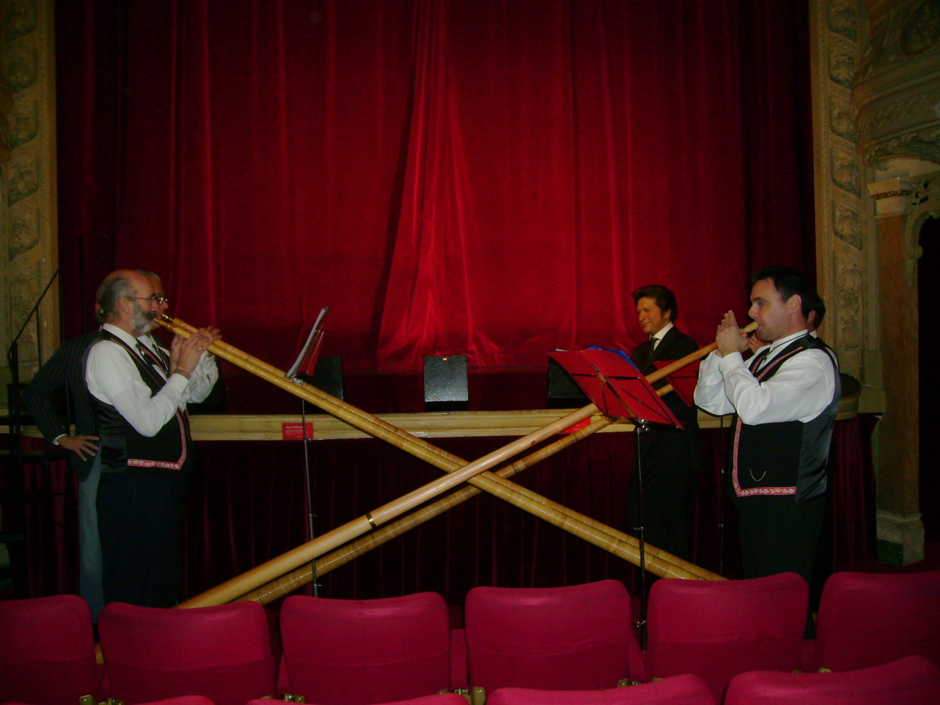 20 oct 2011 : Soirée privée (banque) au musée Grévin